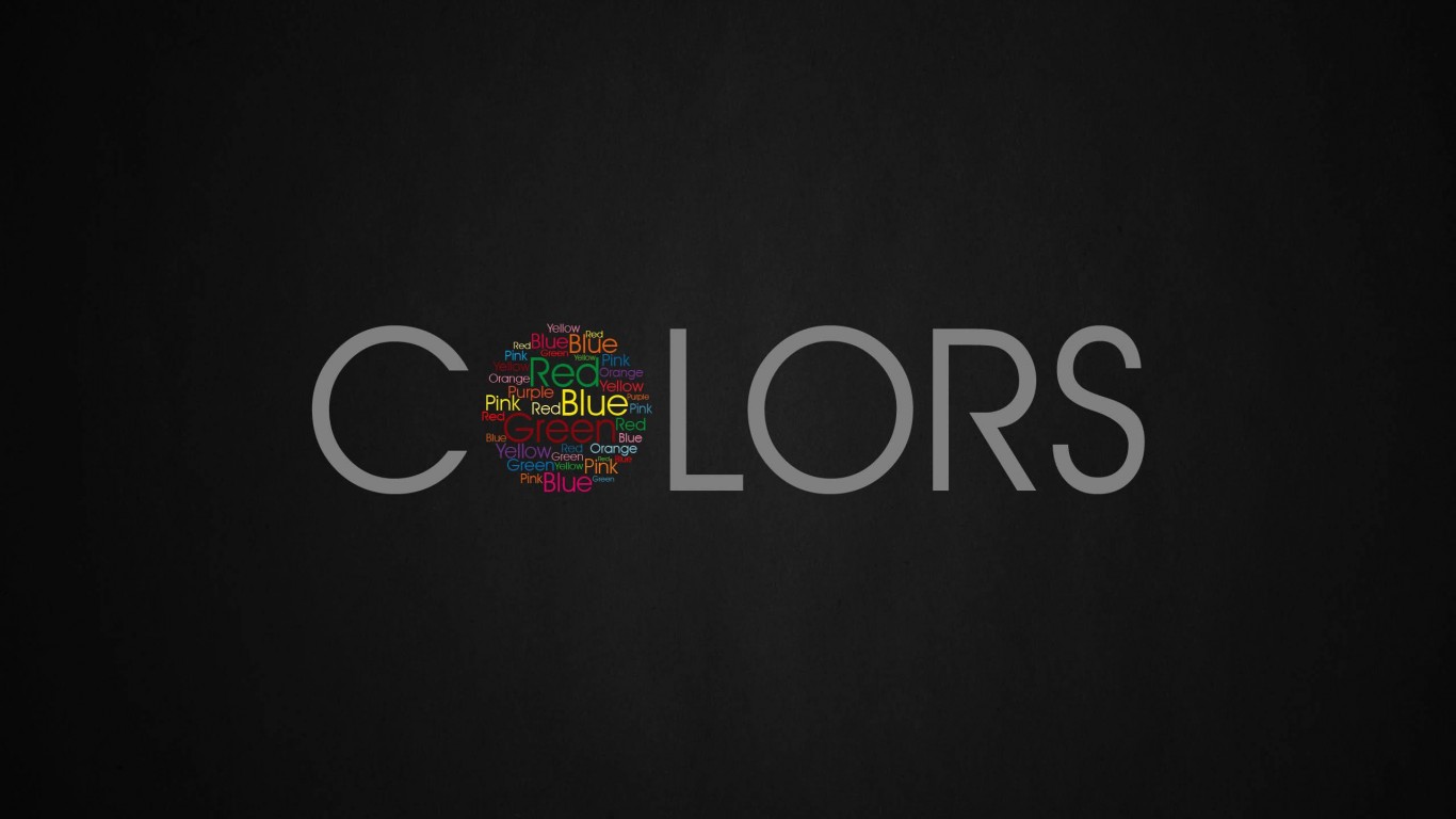 Colors Wallpaper for Desktop 1366x768
