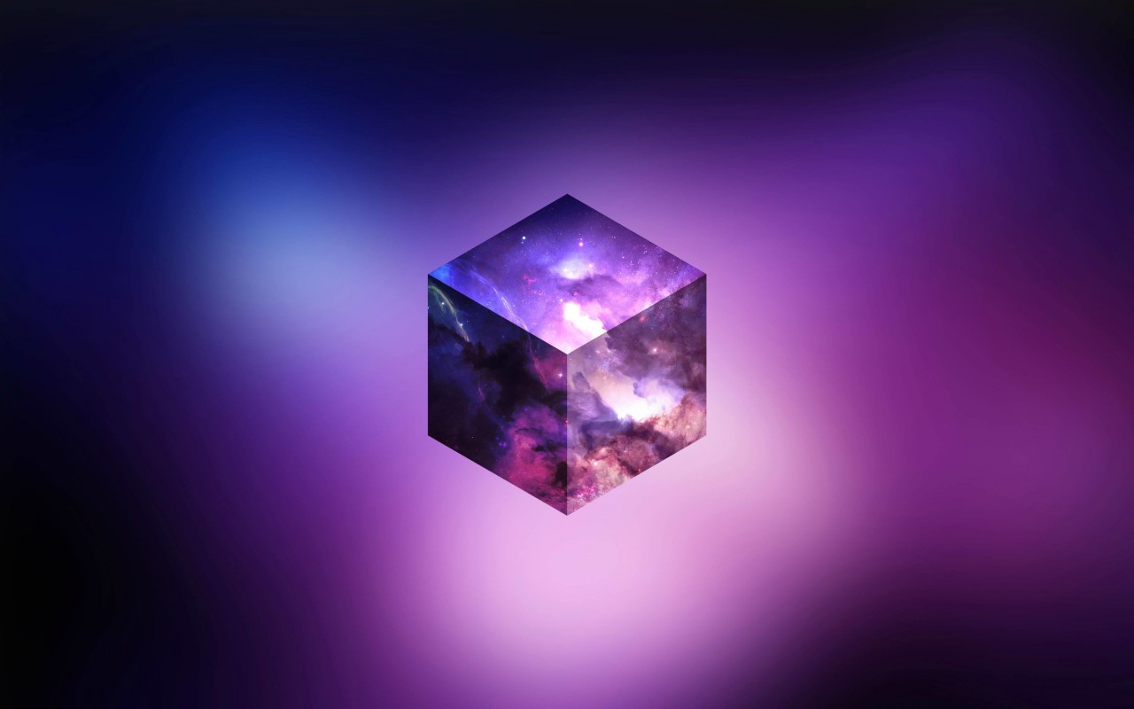 Cosmic Cube Wallpaper for Desktop 1280x800