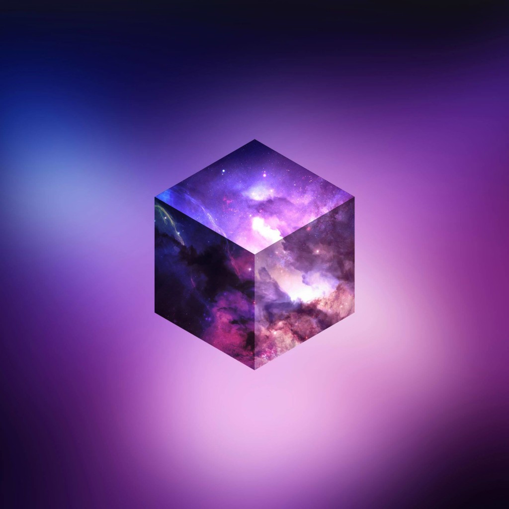 Cosmic Cube Wallpaper for Apple iPad 2