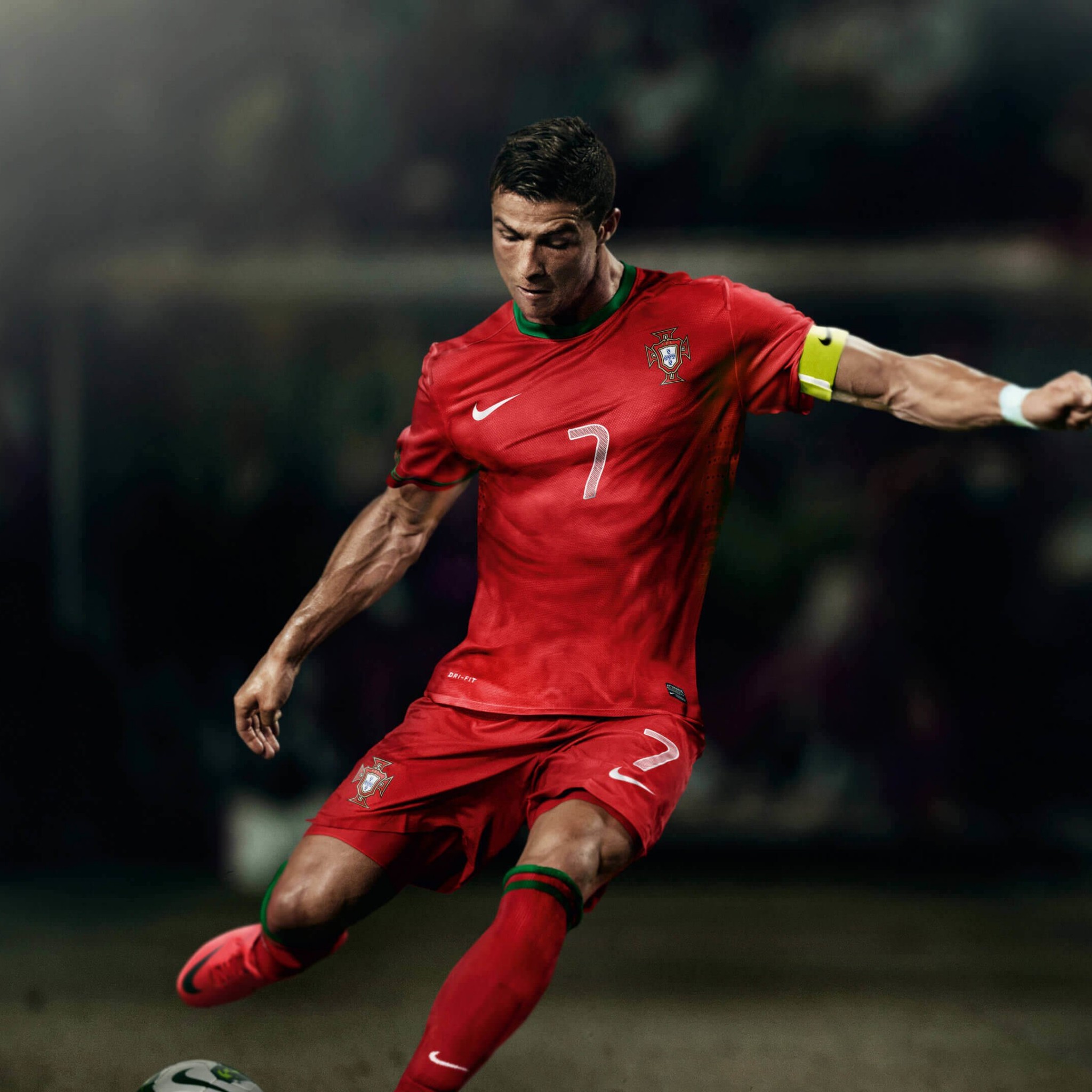 Cristiano Ronaldo In Portugal Jersey Wallpaper for Google Nexus 9