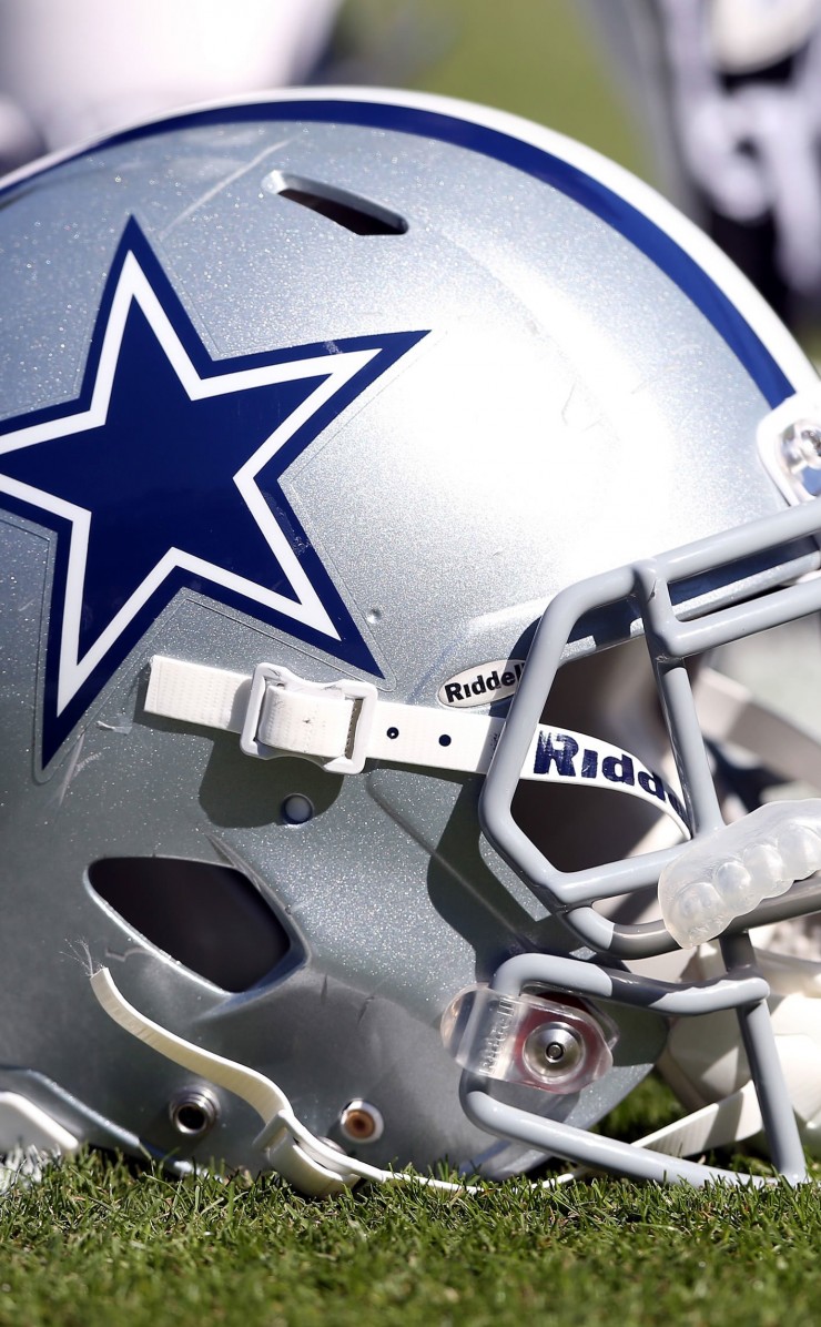 Dallas Cowboys Helmet Wallpaper for Apple iPhone 4 / 4s