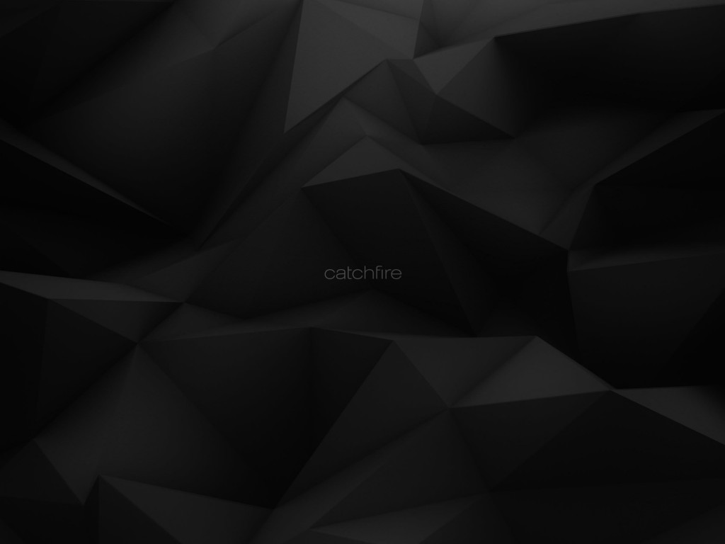 Dark Polygones Wallpaper for Desktop 1024x768