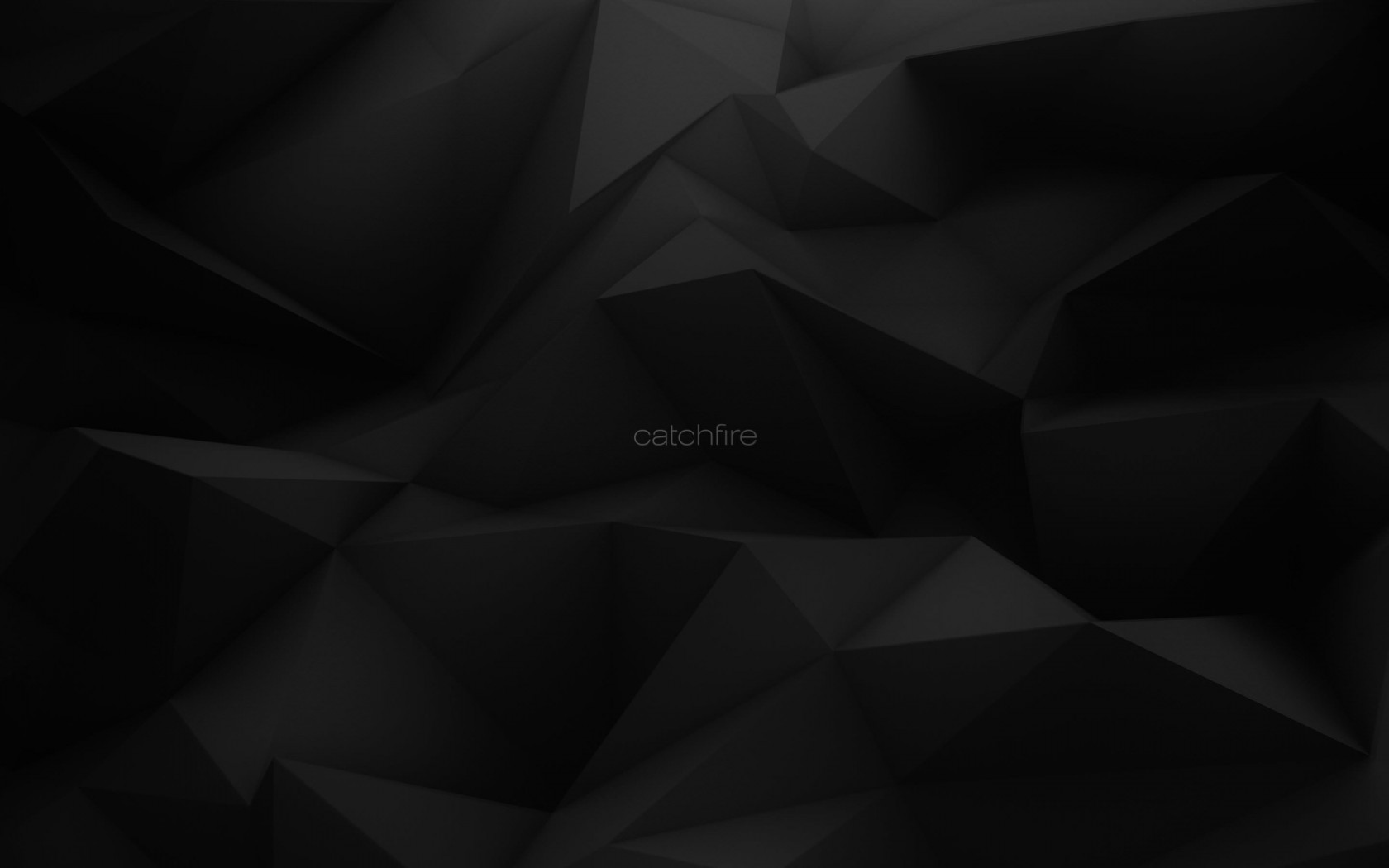 Dark Polygones Wallpaper for Desktop 1680x1050