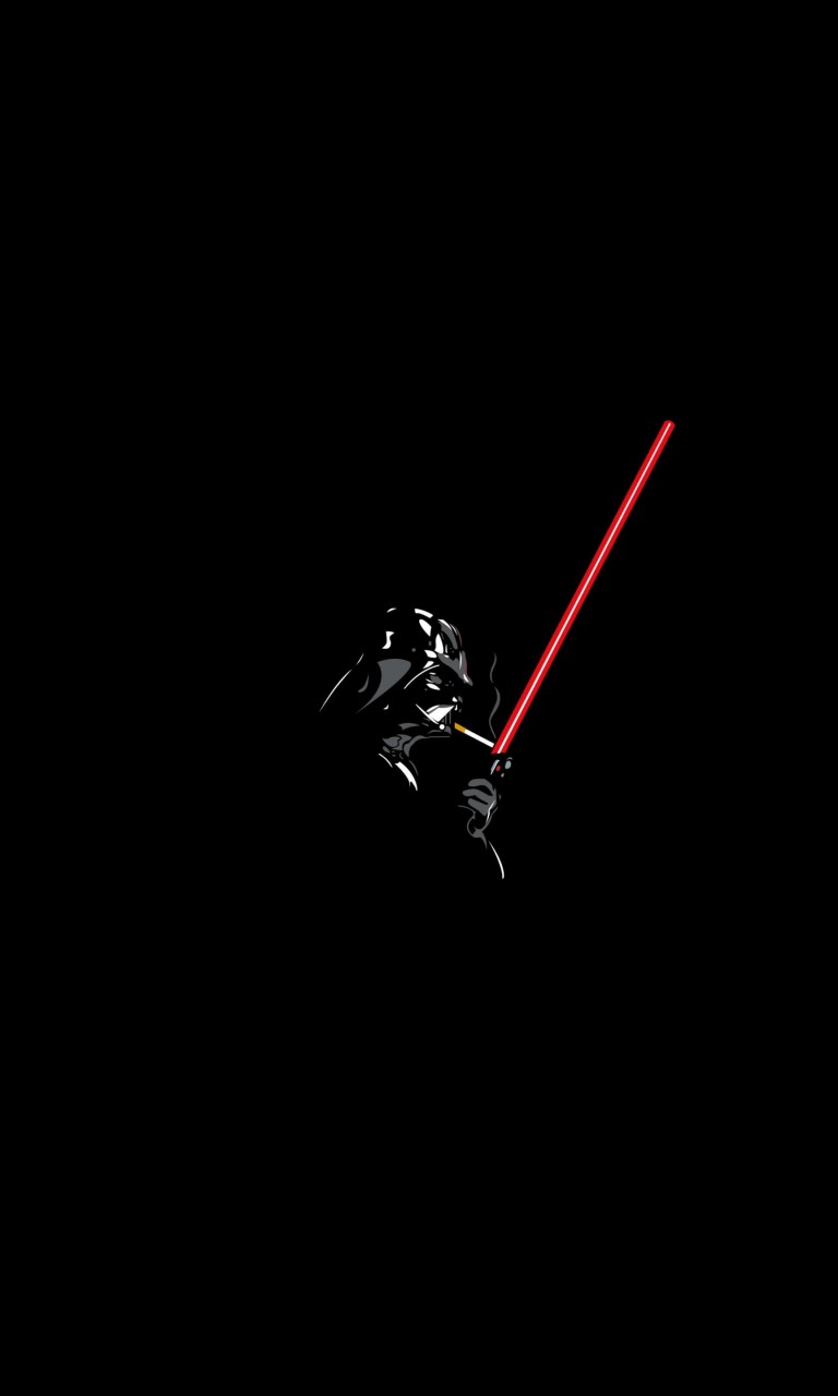 Darth Vader Lighting a Cigarette Wallpaper for Google Nexus 4