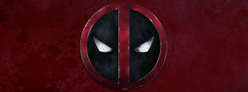 Deadpool Logo Wallpaper for Social Media Facebook Cover