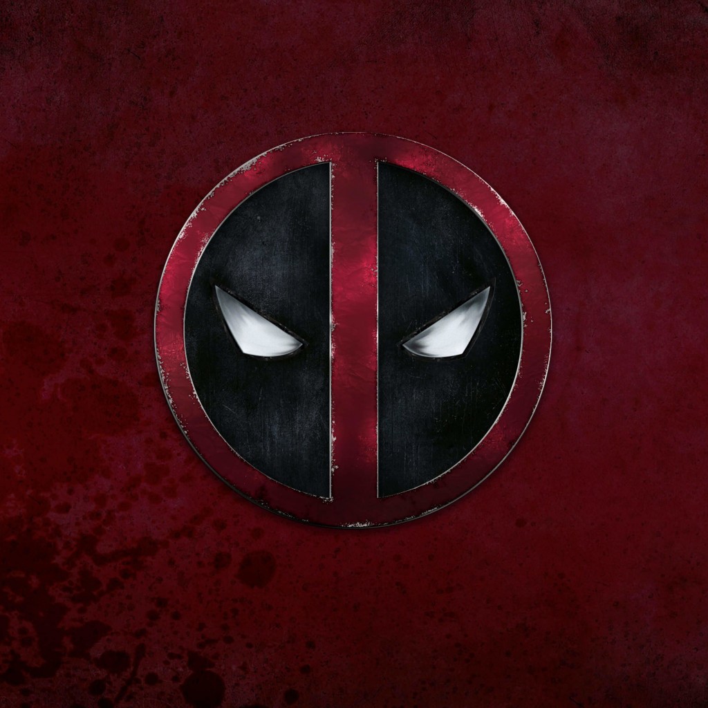 Deadpool Logo Wallpaper for Apple iPad
