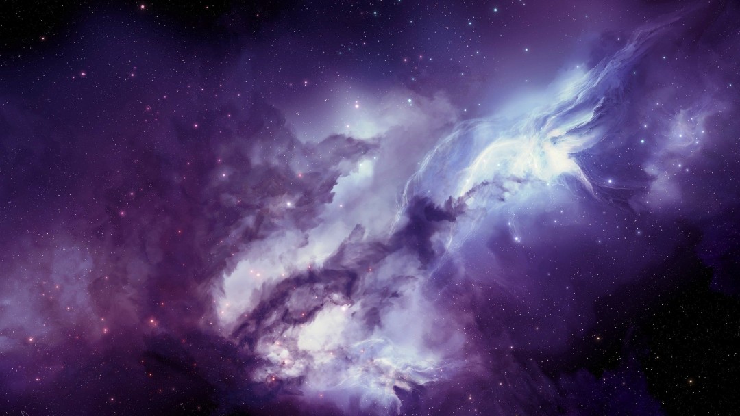 Deep Space Nebula Wallpaper for Social Media Google Plus Cover
