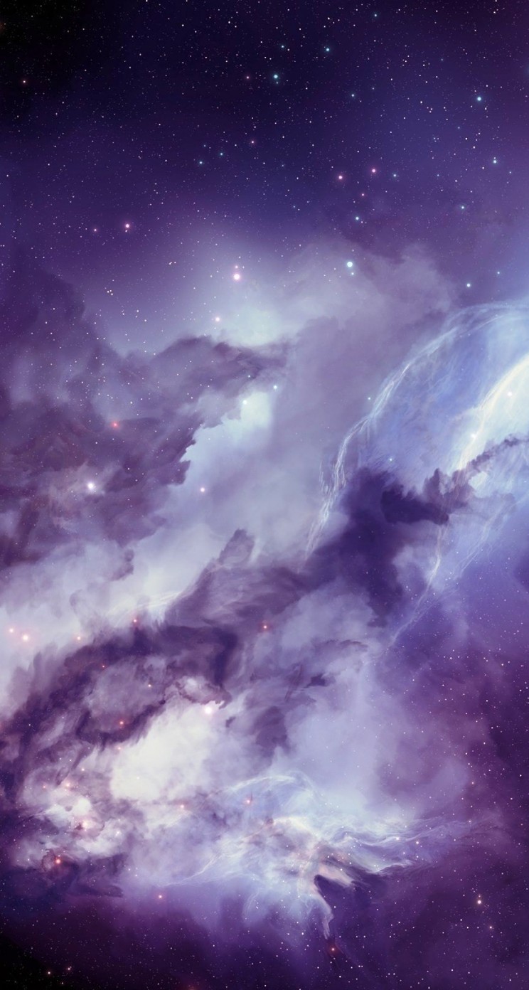 Deep Space Nebula Wallpaper for Apple iPhone 5 / 5s