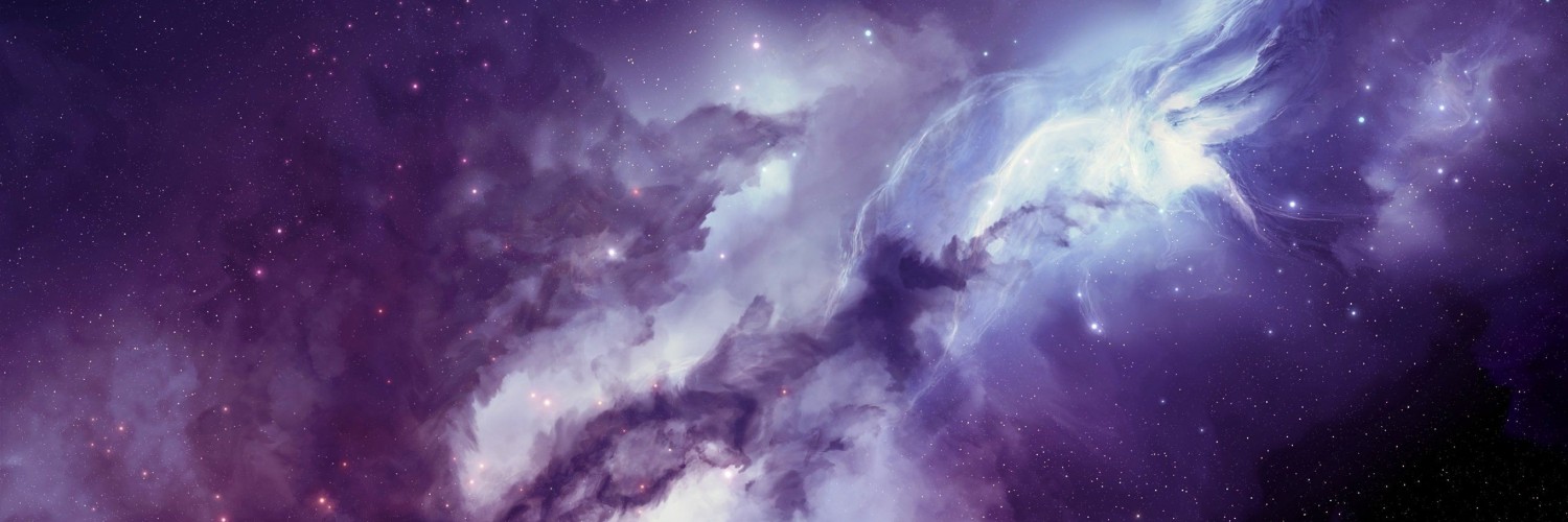 Deep Space Nebula Wallpaper for Social Media Twitter Header