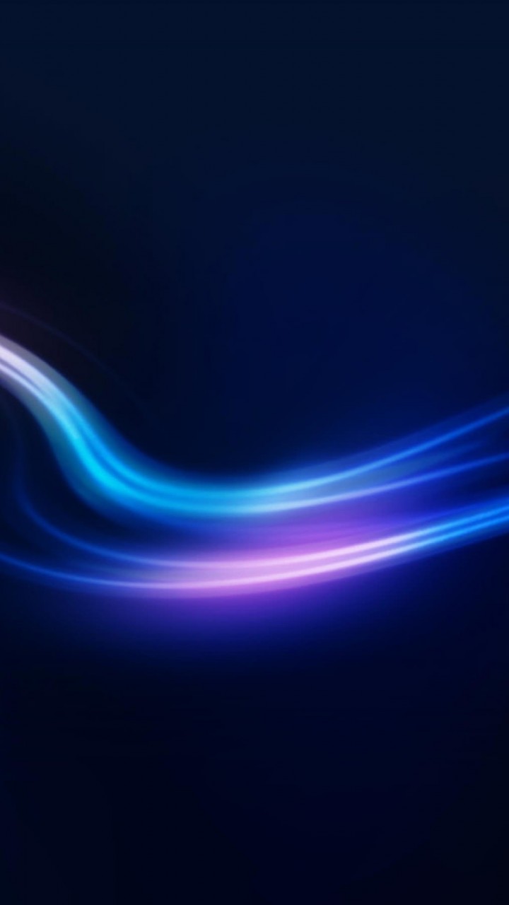 Digital Blue Light Wallpaper for HTC One mini