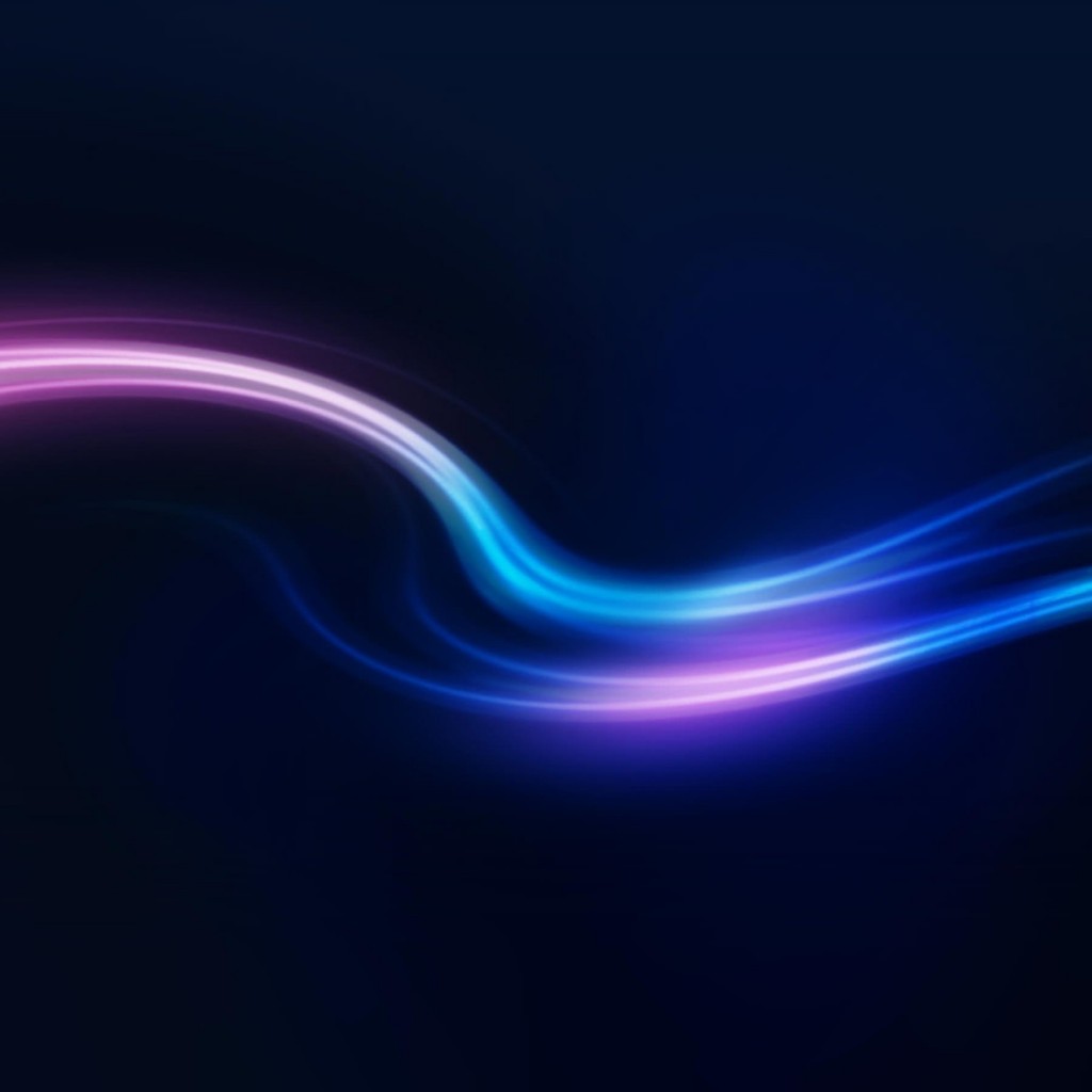 Digital Blue Light HD wallpaper for iPad 2 screens