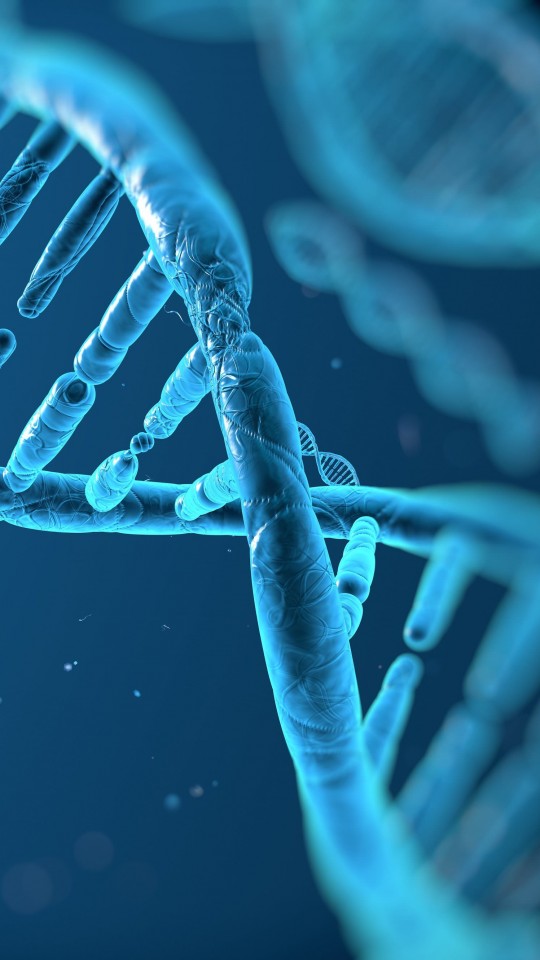 DNA Structure Wallpaper for SAMSUNG Galaxy S4 Mini
