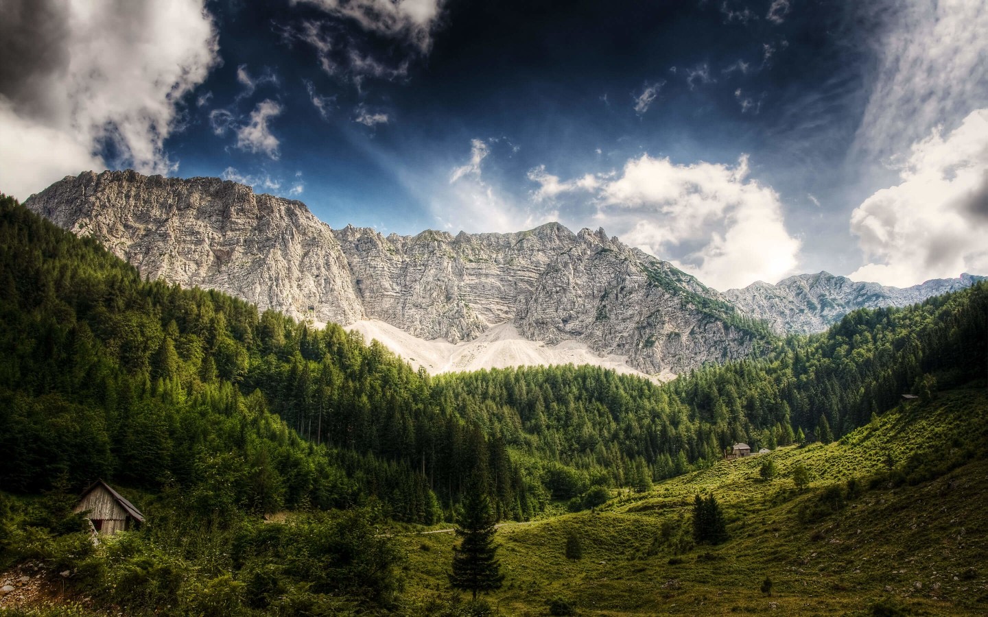 Dreamy Mountains Wallpaper for Desktop 1440x900