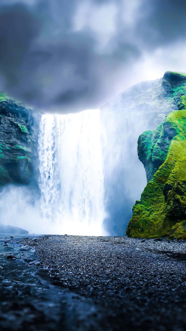Dreamy Waterfall Wallpaper for Google Galaxy Nexus