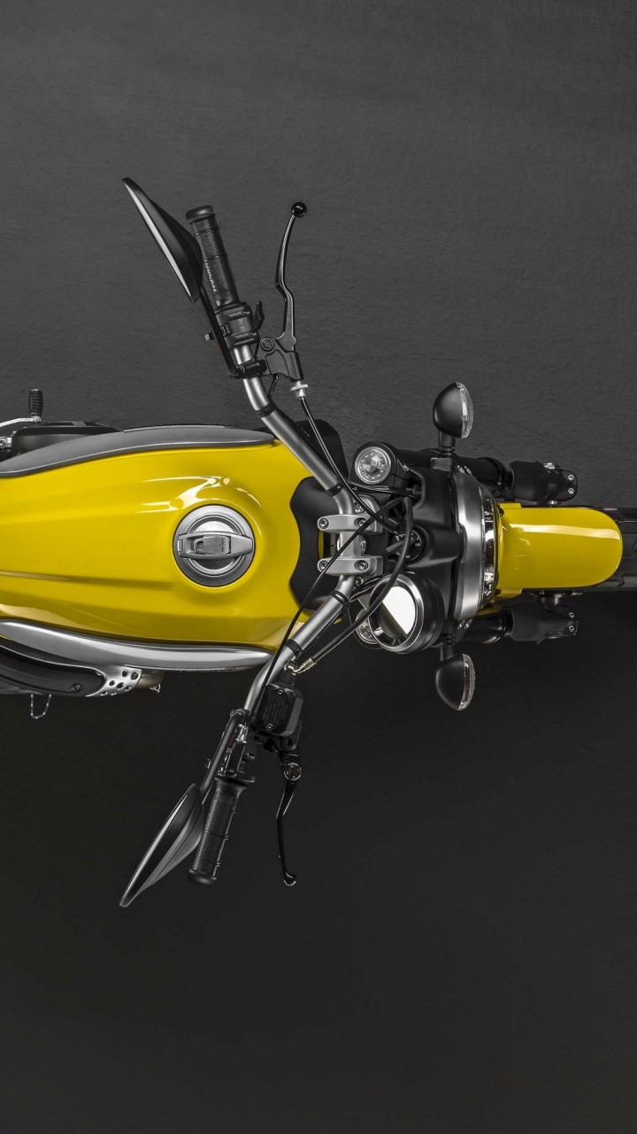 Ducati Scrambler Top View Wallpaper for Motorola Droid Razr HD