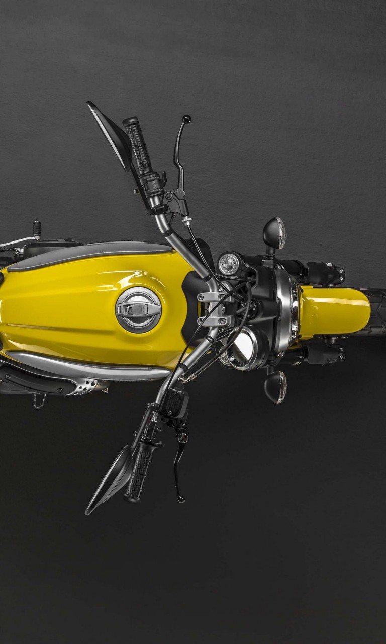Ducati Scrambler Top View Wallpaper for LG Optimus G