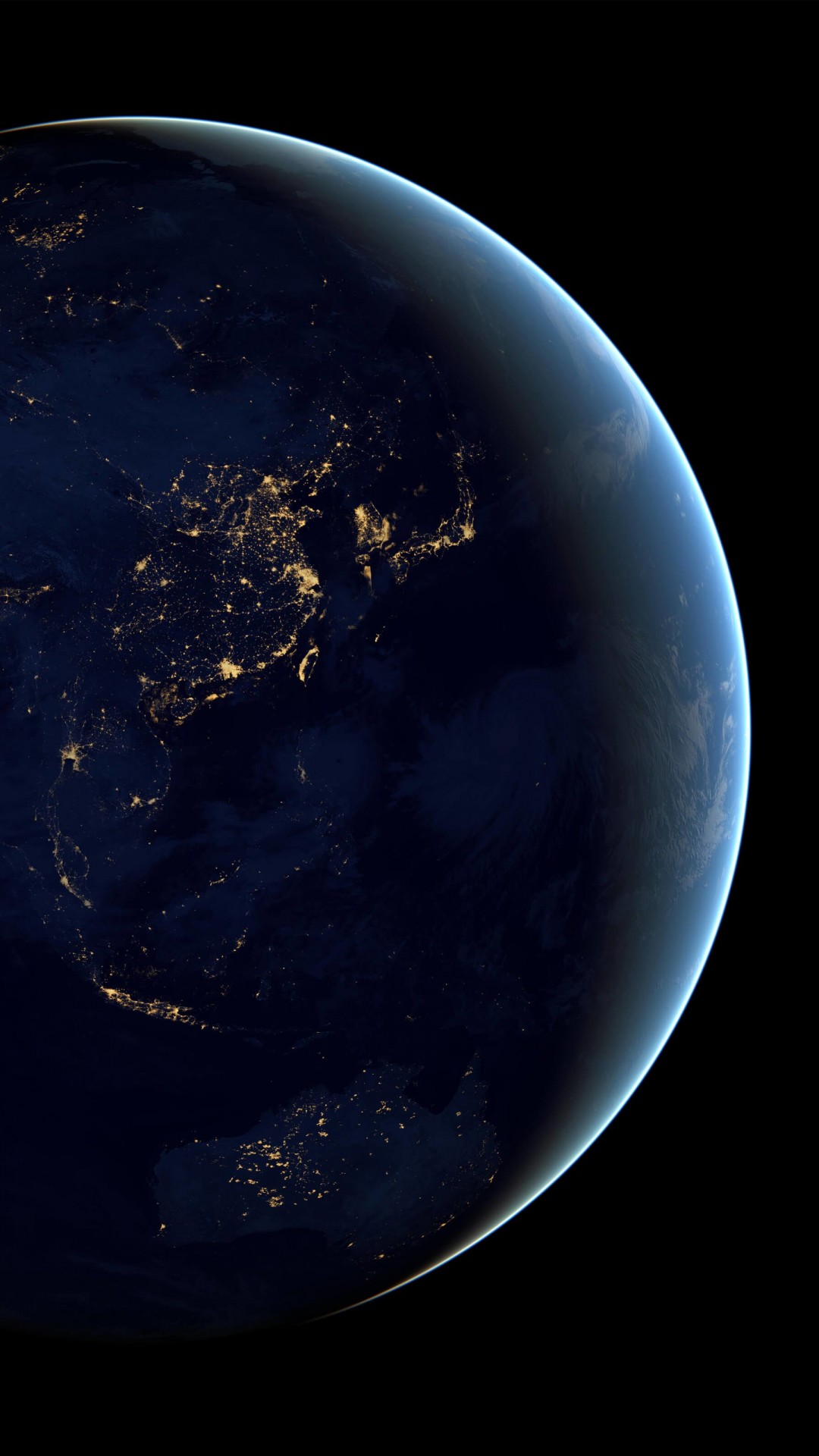 Earth At Night Seen From Space Wallpaper for SAMSUNG Galaxy S5