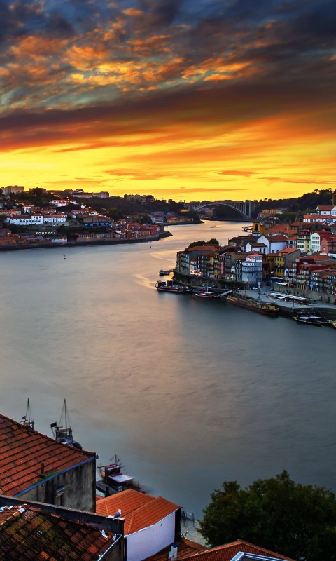 Enchanting Porto Wallpaper for HTC Desire HD
