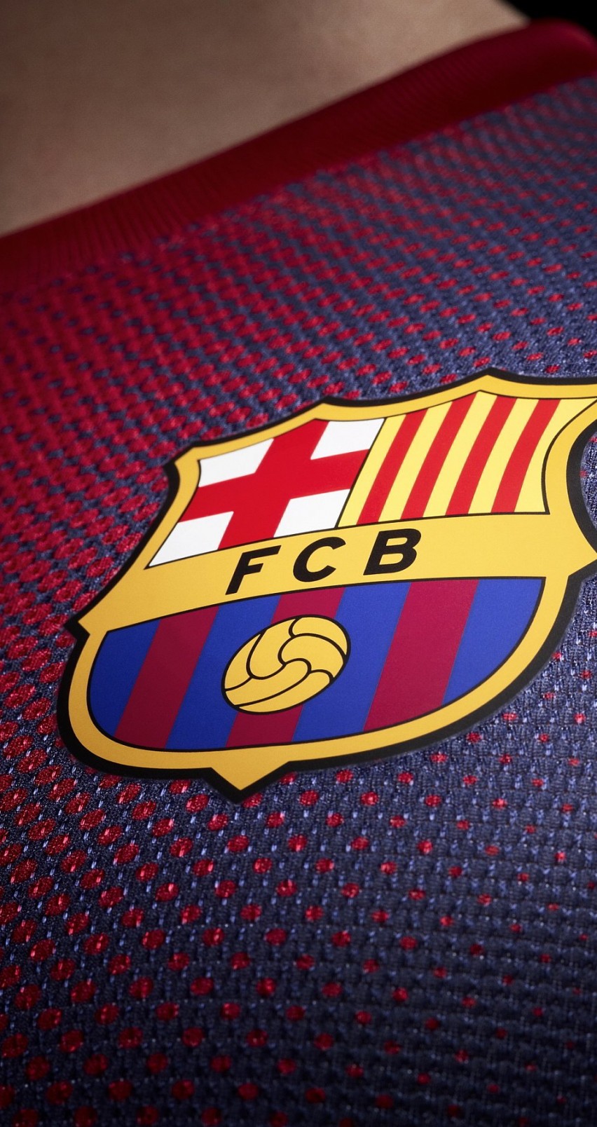 FC Barcelona Logo Shirt Wallpaper for Apple iPhone 6 / 6s
