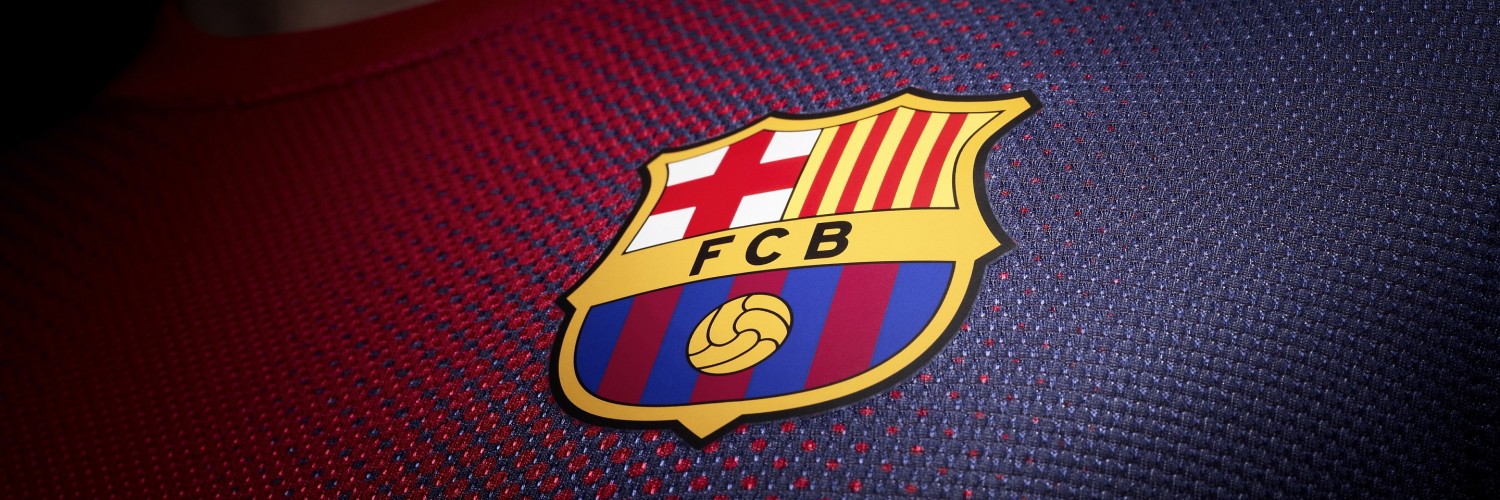FC Barcelona Logo Shirt Wallpaper for Social Media Twitter Header