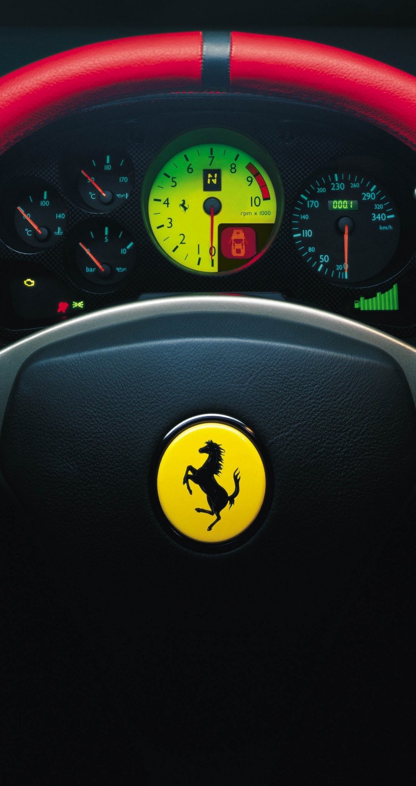 Ferrari Steering Wheel Wallpaper for Apple iPhone 6 / 6s