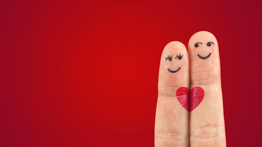 Fingers in Love Wallpaper for Social Media Google Plus Cover