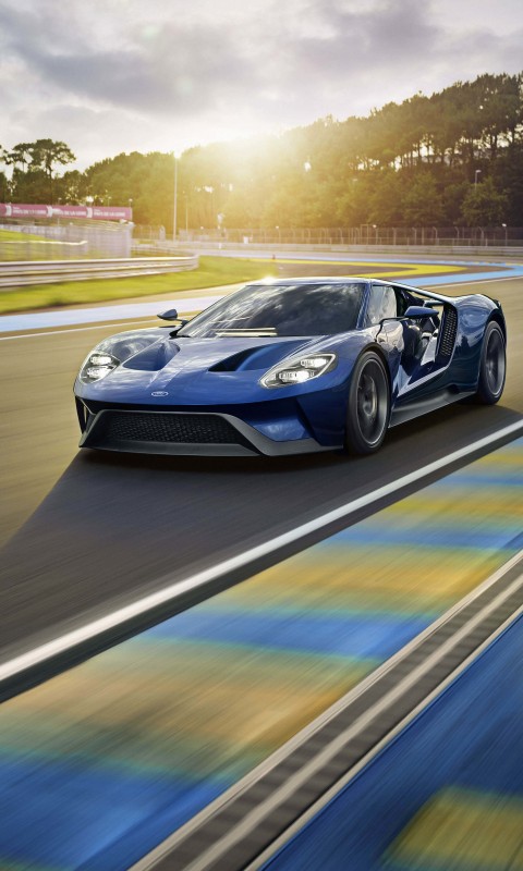 Ford GT Supercar Wallpaper for HTC Desire HD