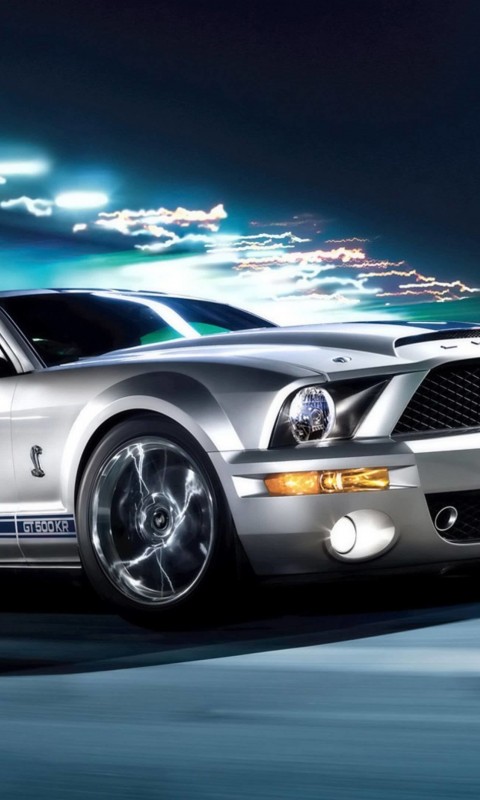 Ford Mustang Shelby GT500KR Wallpaper for SAMSUNG Galaxy S3 Mini
