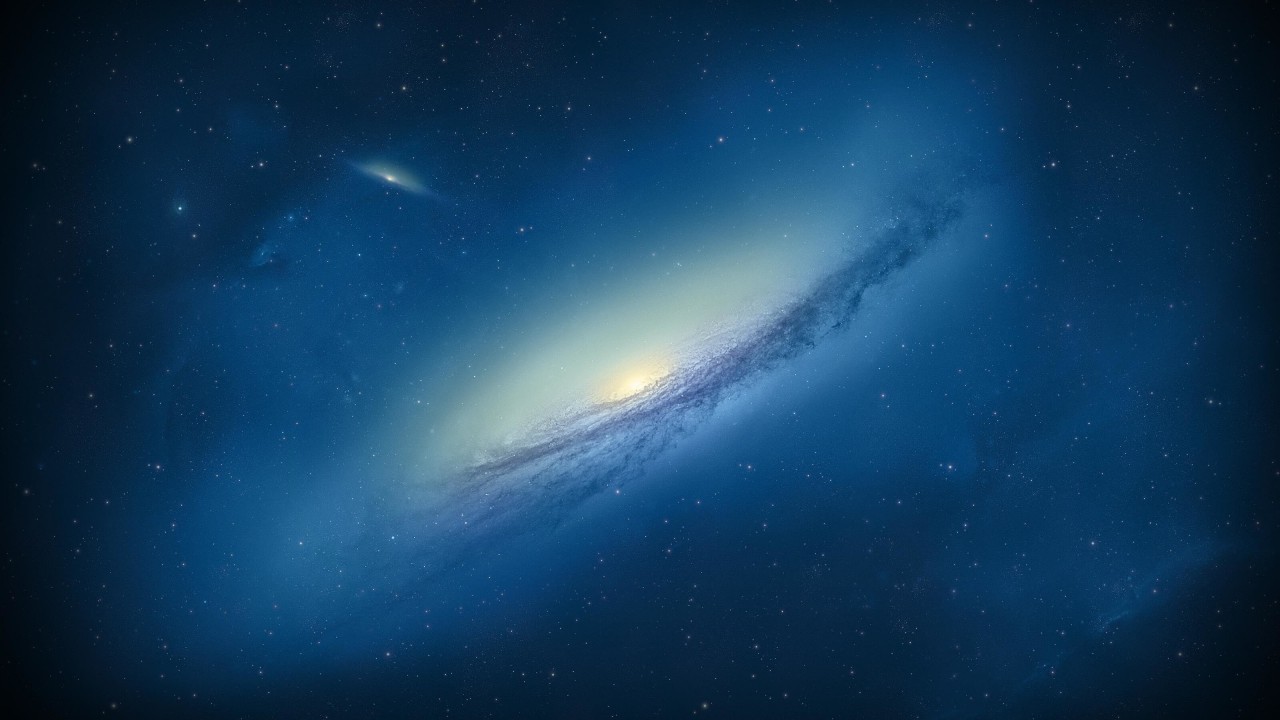 Galaxy NGC 3190 Wallpaper for Desktop 1280x720