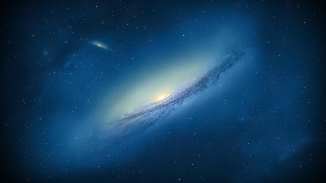 Galaxy NGC 3190 Wallpaper for Social Media Google Plus Cover