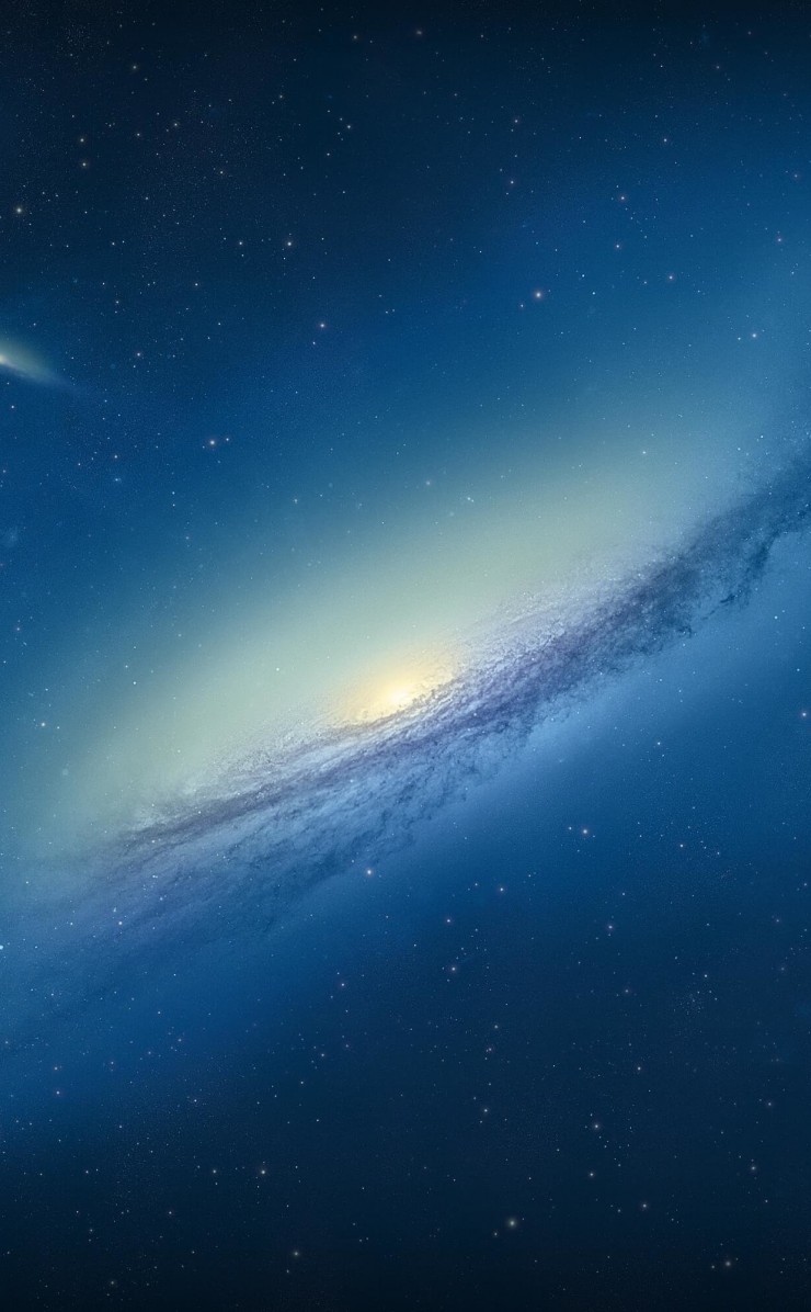 Galaxy NGC 3190 Wallpaper for Apple iPhone 4 / 4s