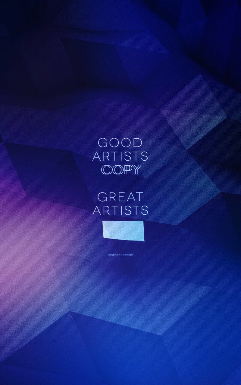 Good Artists Copy Wallpaper for Amazon Kindle Fire HD