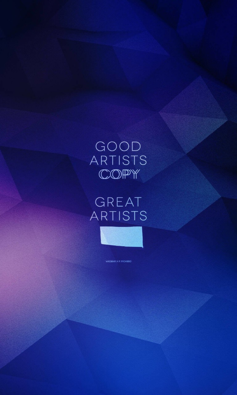 Good Artists Copy Wallpaper for LG Optimus G