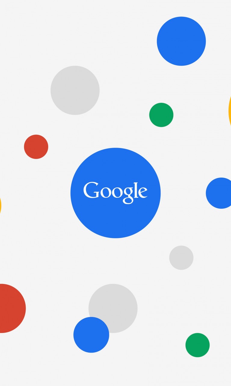 Google Circles Light Wallpaper for LG Optimus G