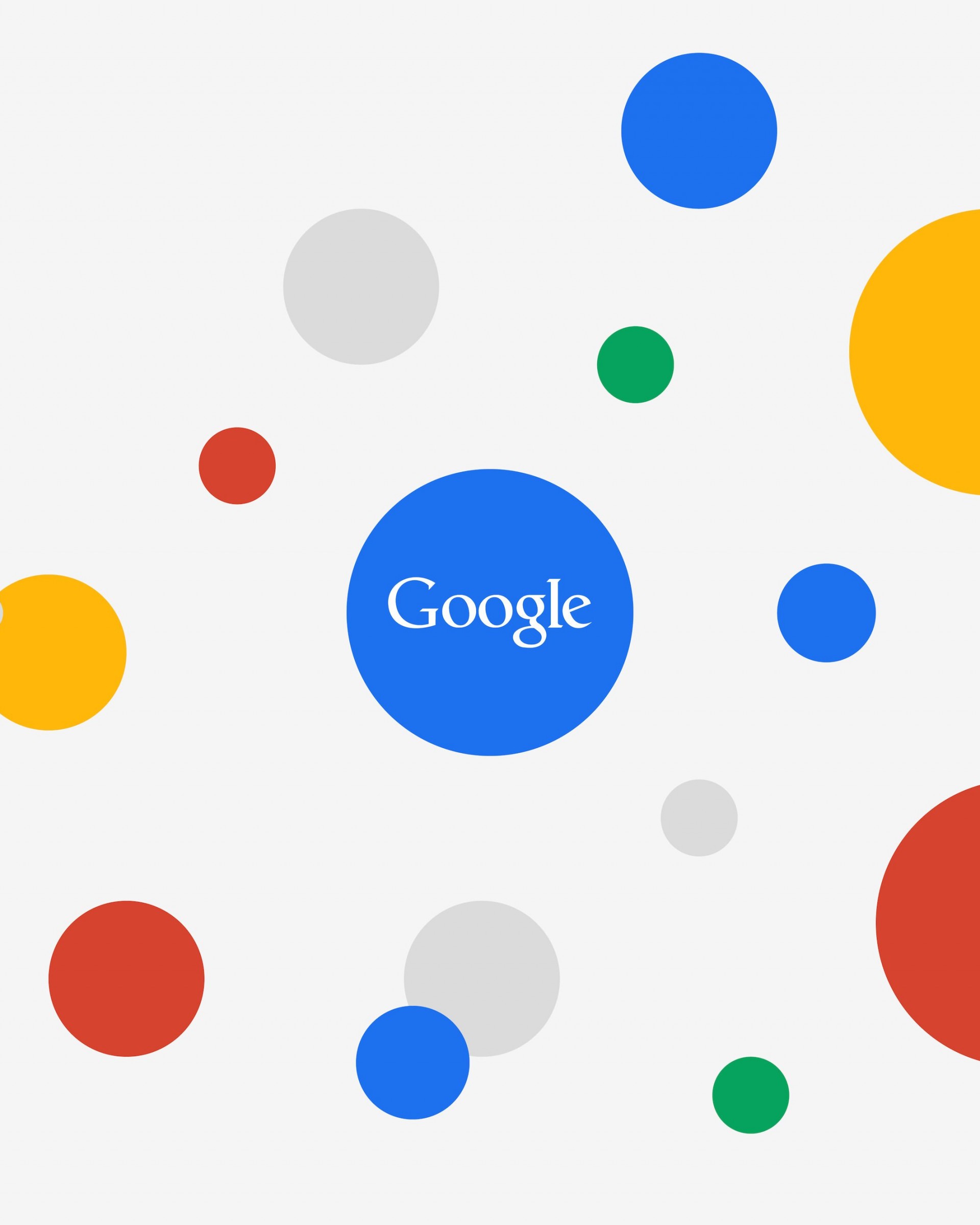 Google Circles Light Wallpaper for Google Nexus 7