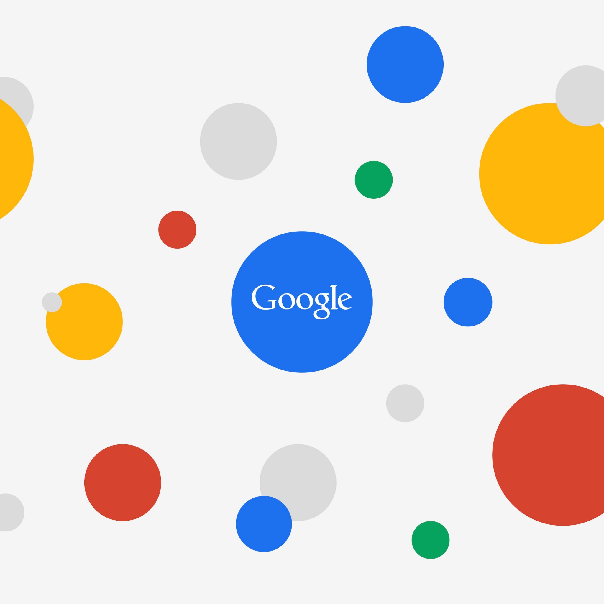 Google Circles Light Wallpaper for Google Nexus 9