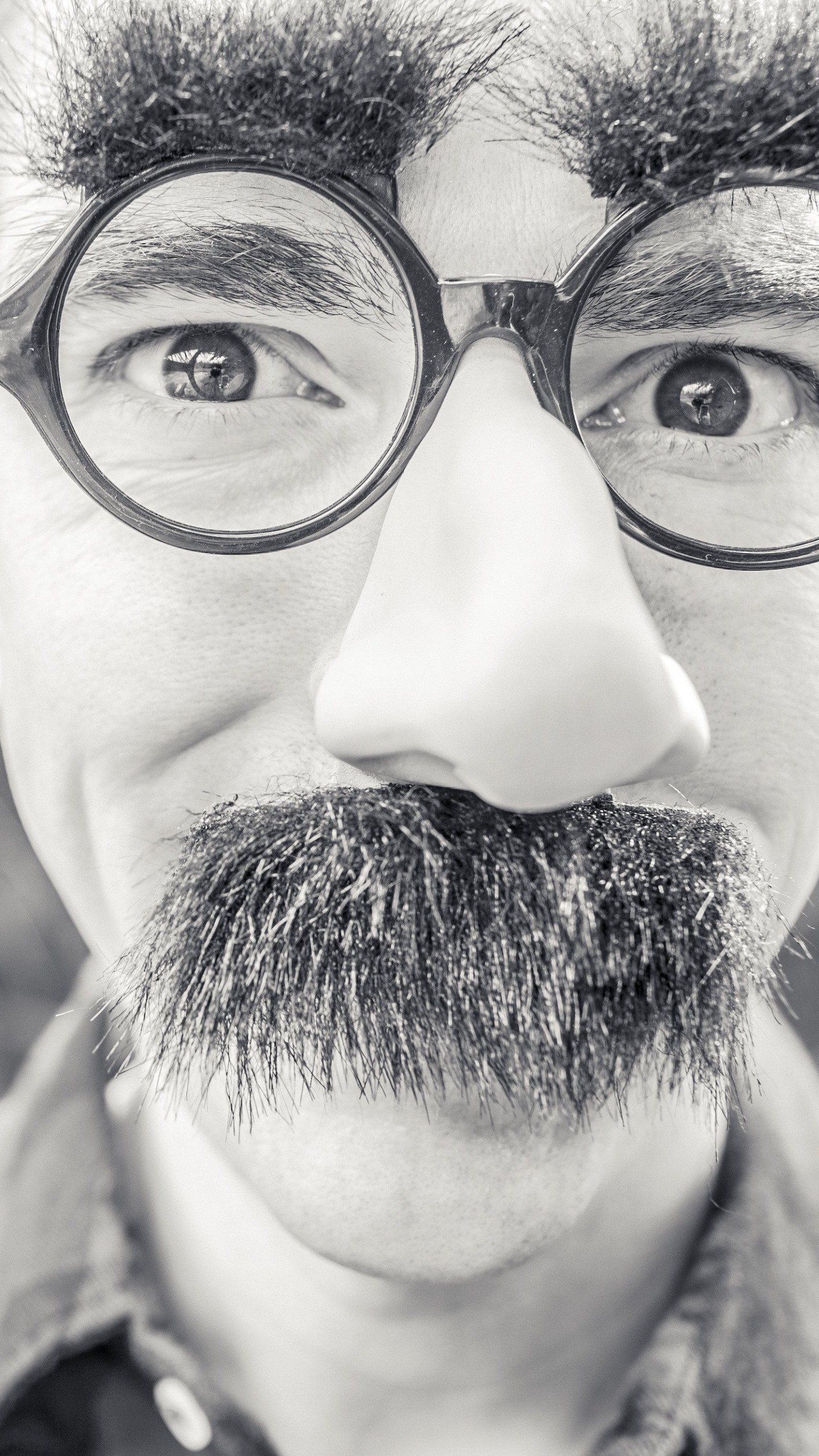 Groucho Glasses Man Wallpaper for Google Nexus 6