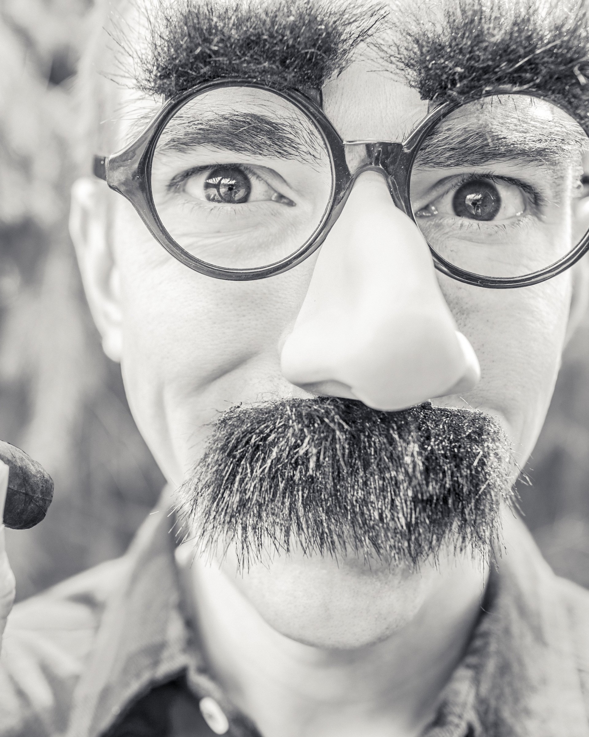 Groucho Glasses Man Wallpaper for Google Nexus 7
