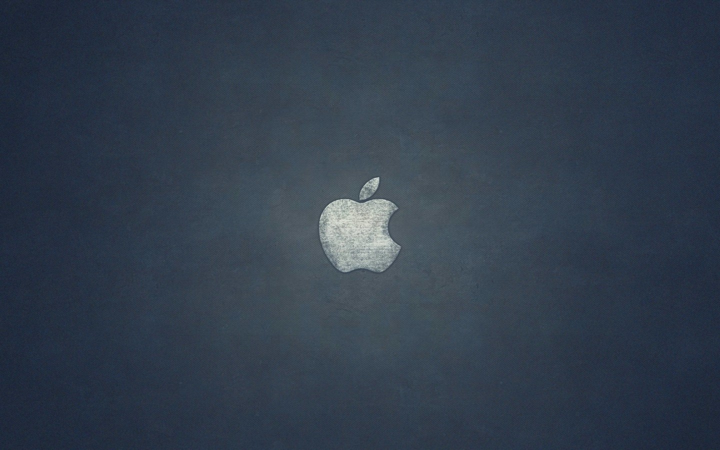 Grunge Apple Logo Wallpaper for Desktop 1440x900