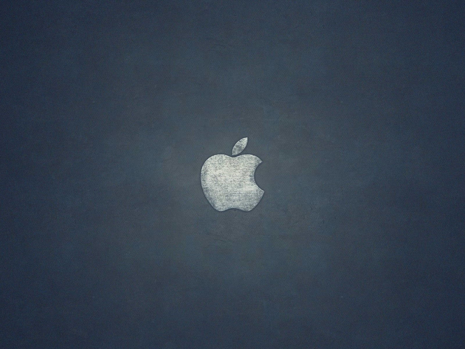 Grunge Apple Logo Wallpaper for Desktop 1600x1200
