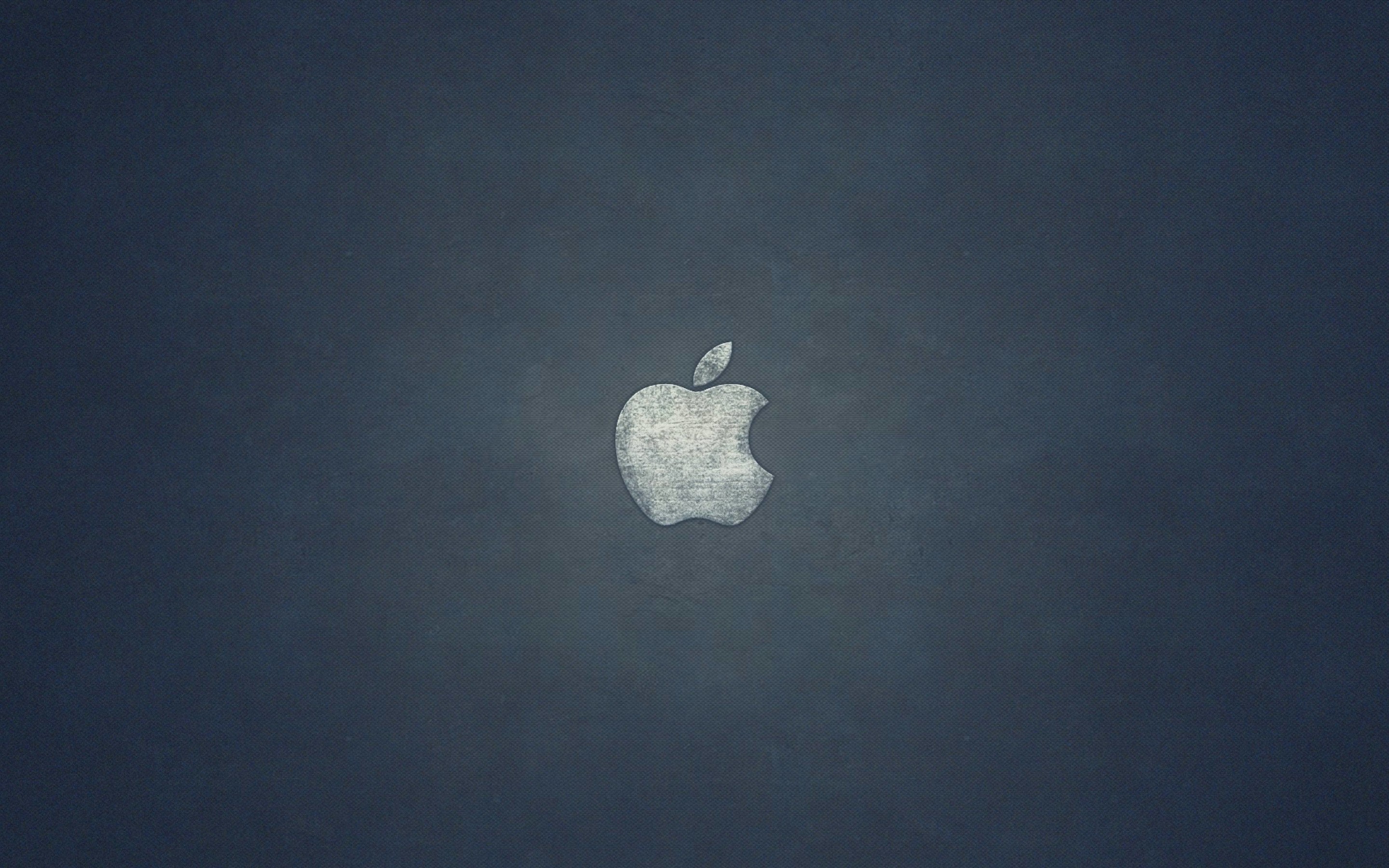 Grunge Apple Logo Wallpaper for Desktop 2880x1800