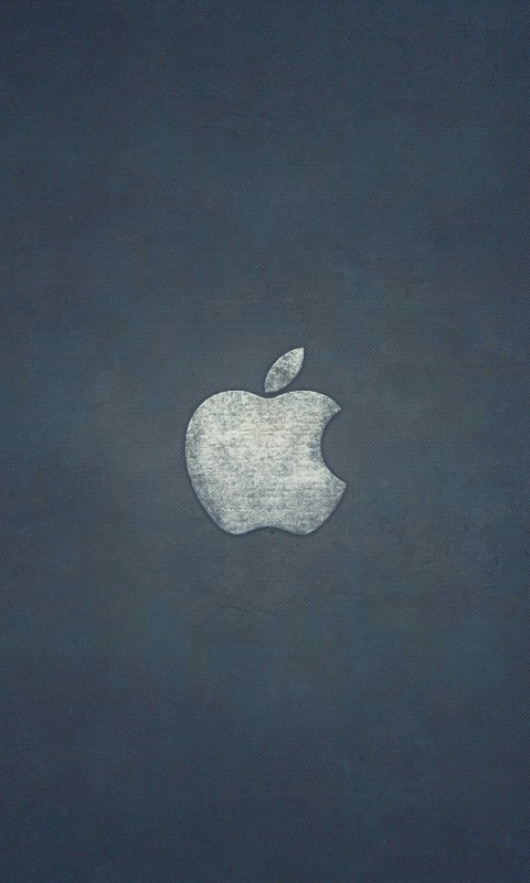 Grunge Apple Logo Wallpaper for SAMSUNG Galaxy S3 Mini