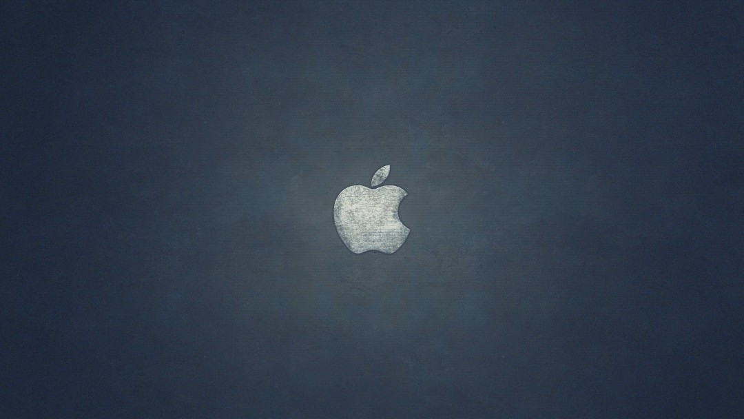 Grunge Apple Logo Wallpaper for Social Media Google Plus Cover