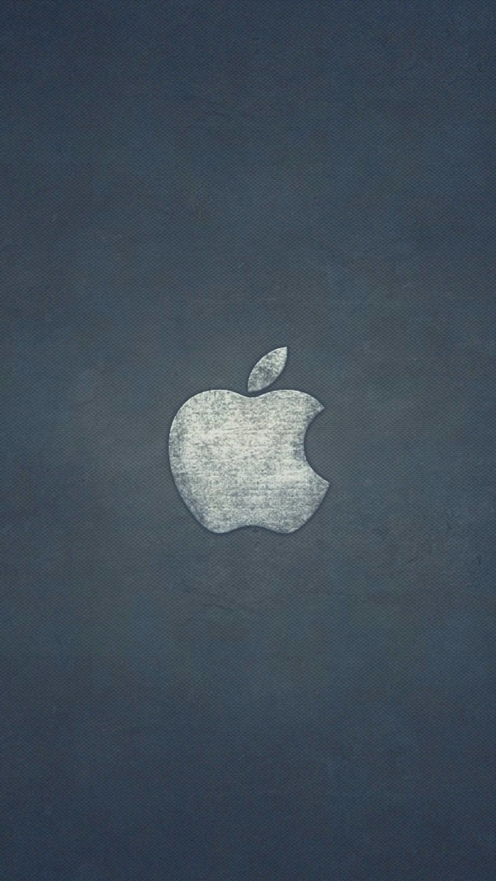 Grunge Apple Logo Wallpaper for HTC One mini