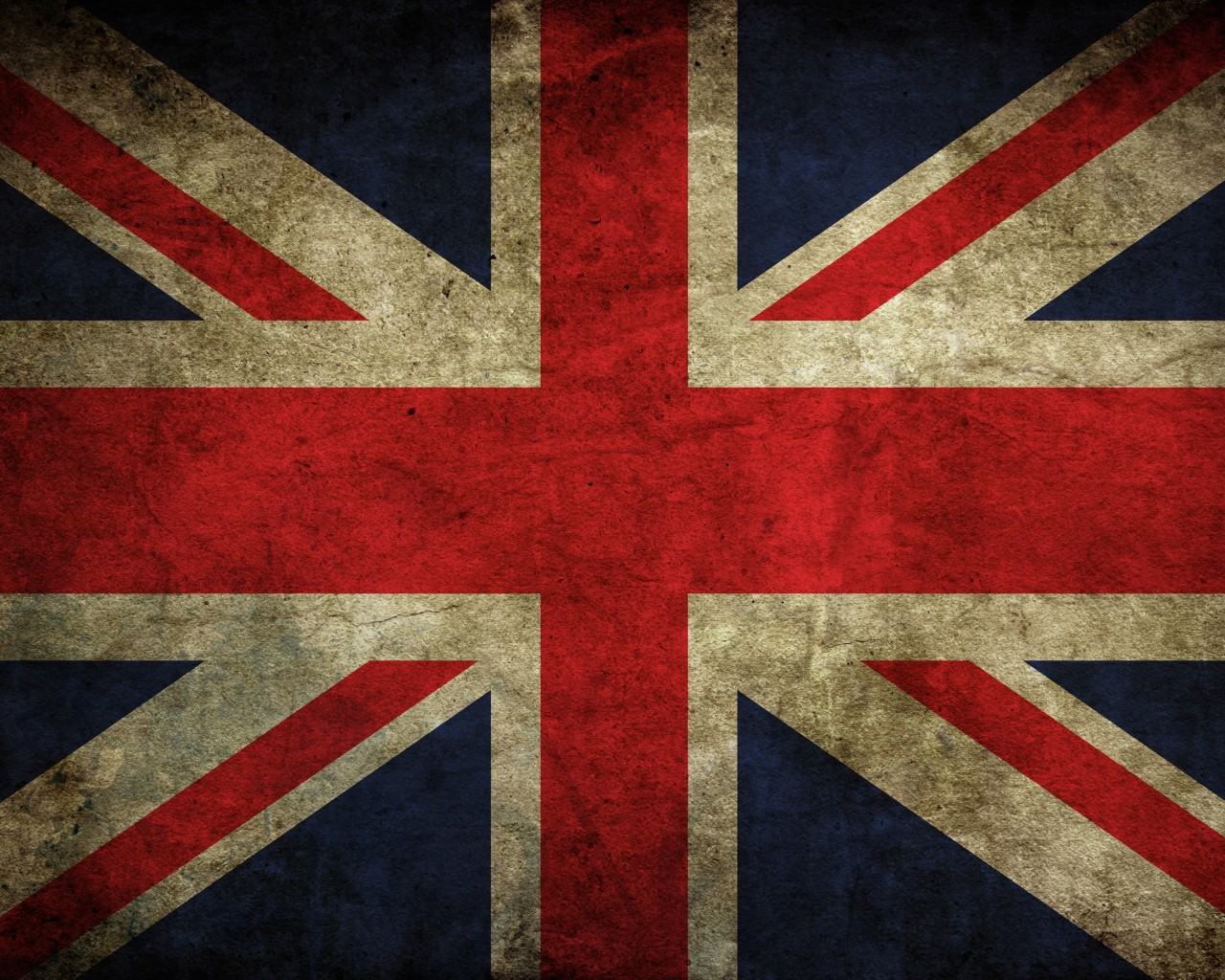 Grunge Flag Of The United Kingdom Wallpaper for Desktop 1280x1024