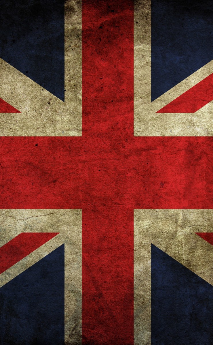 Grunge Flag Of The United Kingdom Wallpaper for Apple iPhone 4 / 4s