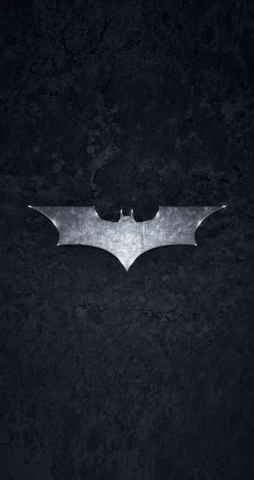 Grungy Batman Dark Knight Logo Wallpaper for Apple iPhone 6 / 6s