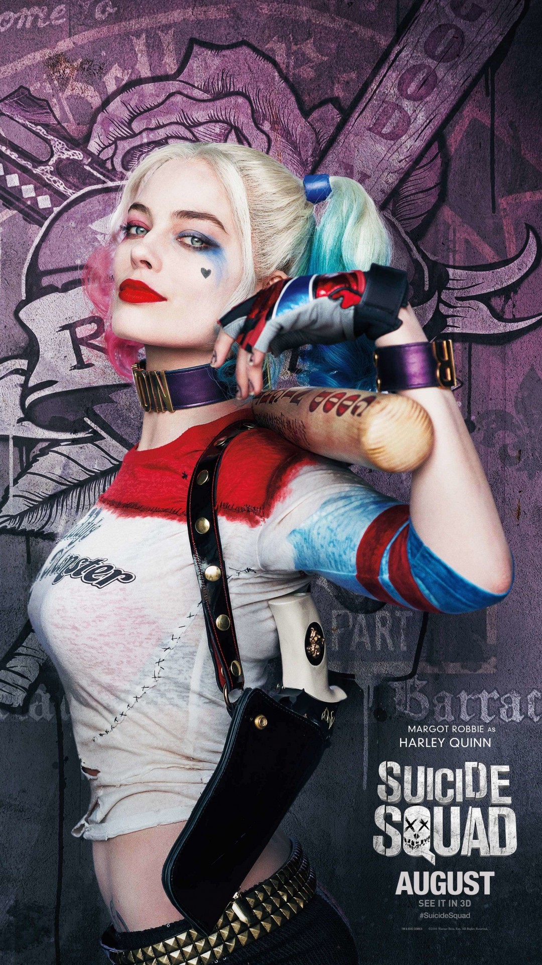 Harley Quinn - Suicide Squad Wallpaper for SAMSUNG Galaxy Note 3