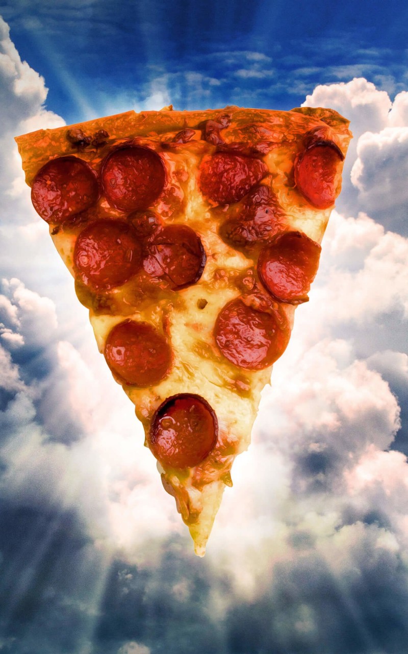 Holy Pizza Wallpaper for Amazon Kindle Fire HD