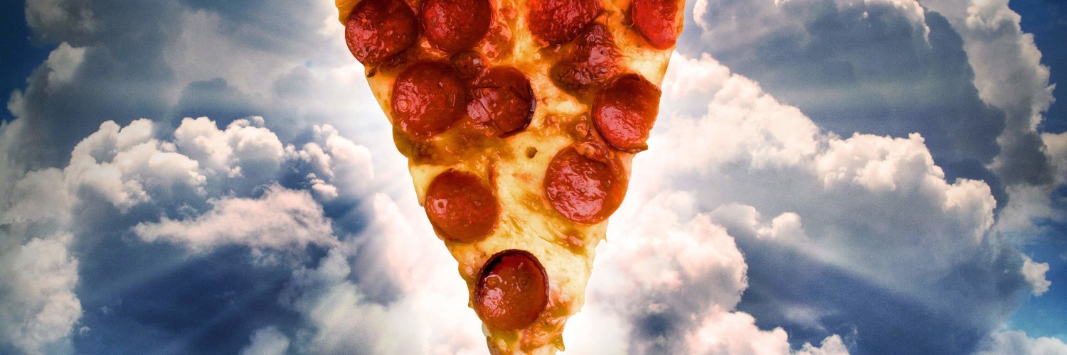 Holy Pizza Wallpaper for Social Media Twitter Header